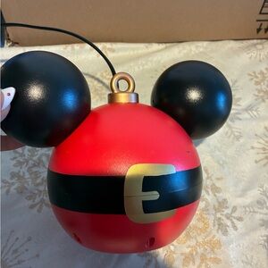 Red and Black Mickey Mouse projector